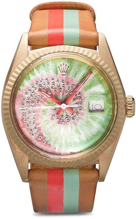 rolex watch swirling sound